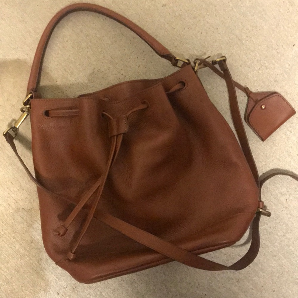 Madewell Leather Bucket Bag